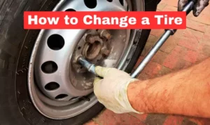 How to Change a Tire step by step